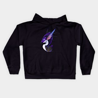 Spirit Space Dragon Profile Kids Hoodie